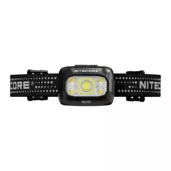 Torcia frontale Nitecore NU30 — torcia frontale LED compatta e portatile, fino a 500 lumen, più livelli di potenza, modalità luce rossa