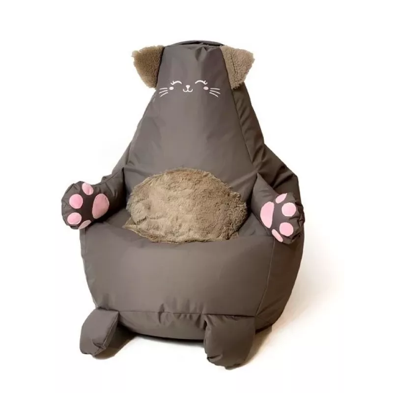 Pouf sacco Sako Kitten marrone XL 130 x 90 cm