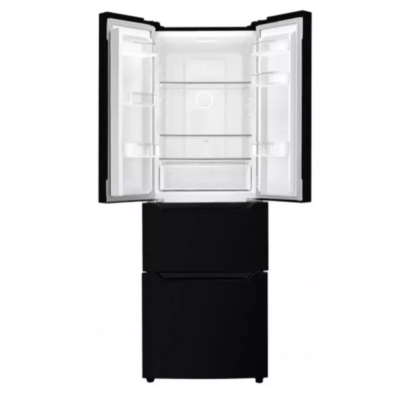 Frigorifero combinato French-Door Sam Cook PSC-WG-1020AA/B 351 l, classe di efficienza energetica E, nero