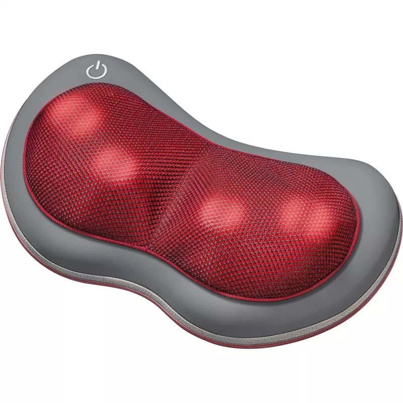Massaggiatore Beurer MG 149 grigio-rosso con calore e vibrazione, modello 64303