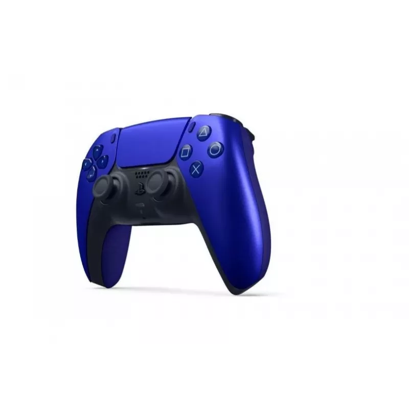 Gamepad wireless Sony DualSense – blu cobalto, per PlayStation 5, batteria Li‑Ion integrata, sensore di movimento, feedback aptico, connettore jack 3,5 mm