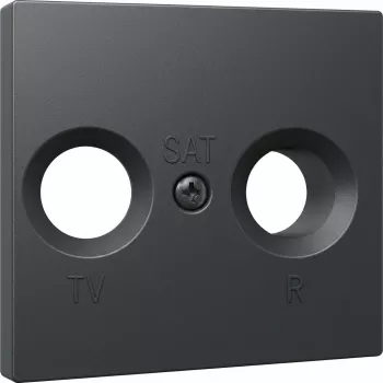 Accessorio elettrico per interruttori GIRA 086928, colore antracite
