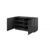 Cama Sideboard 2D REJA grigio grafite lucido/grigio grafite lucido