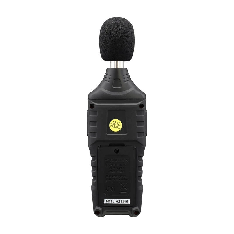 Misuratore digitale di decibel Habotest HT622B — fonometro con ponderazione A/C, interfaccia USB