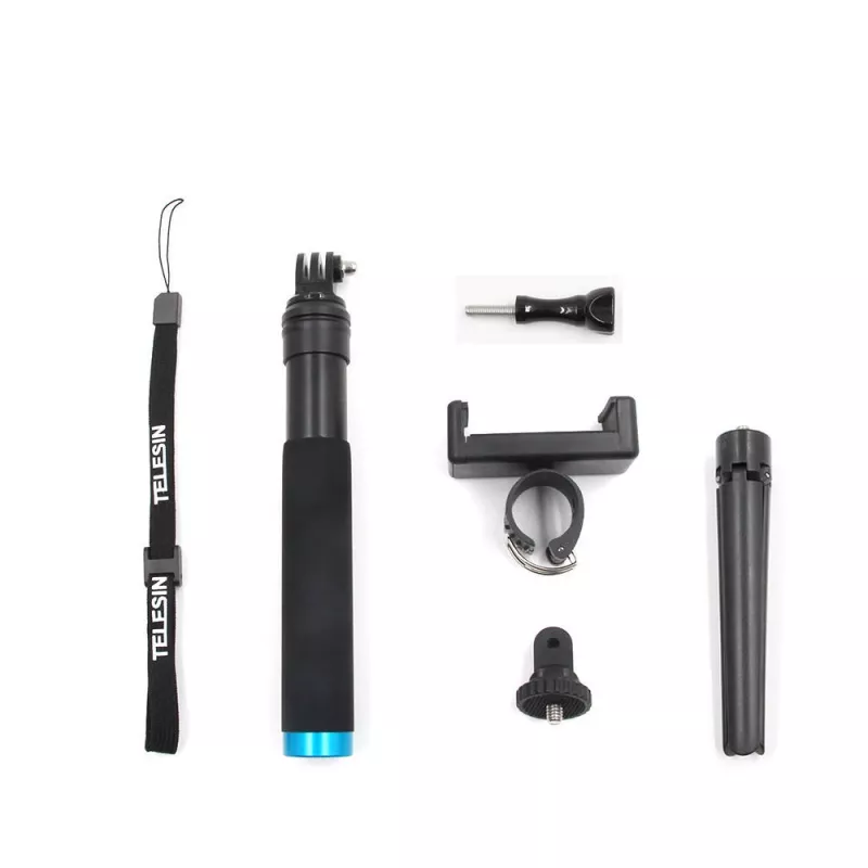 Selfie stick Telesin GP-MNP-090-D lunghezza regolabile leggero