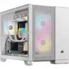 Corsair 2500D AIRFLOW case PC Micro ATX doppia camera – bianco CC-9011264-WW