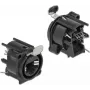 Modulo D-Type DeLOCK RJ45 femmina da saldare nero femmina 25 mm