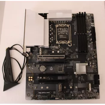 Scheda madre MSI PRO Z890-S WIFISO — rigenerata, usata, senza accessori, solo mascherina I/O inclusa