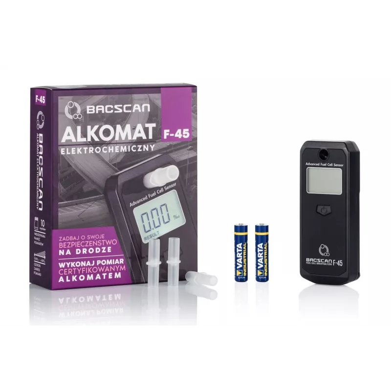Etilometro BACscan F-45 0 - 4% nero