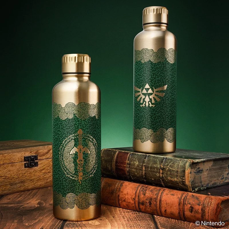 Paladone Tears of the Kingdom bottiglia d'acqua in metallo