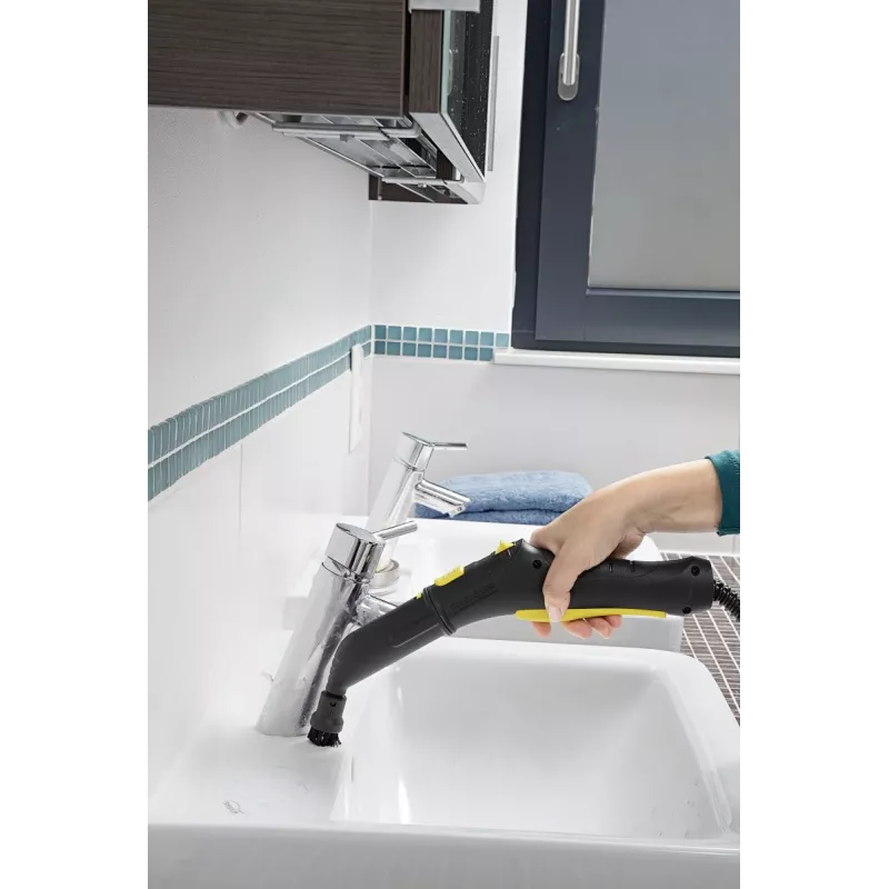 Set spazzole Kärcher per pulitori a vapore 2.863-264.0, spazzole in plastica rotonde 26×26×40 mm, 4 pezzi