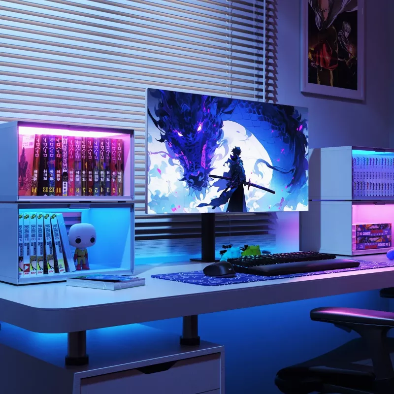 Pannello LED smart Nanoleaf X Fantaqi EXPO SQFX01K02-4WT — set di pannelli luminosi decorativi modulari