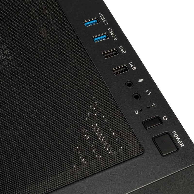 Case per computer Kolink UNITY MESHBAY ARGB Midi Tower nero