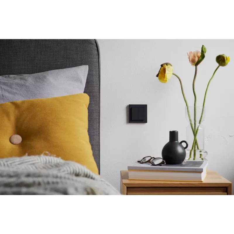 Friends of Hue Smart Switch, pulsante antracite, confezione da 3