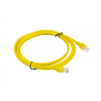 PATCHCORD Cat.5E UTP 2M giallo FLUKE PASSED LANBERG 10-PACK