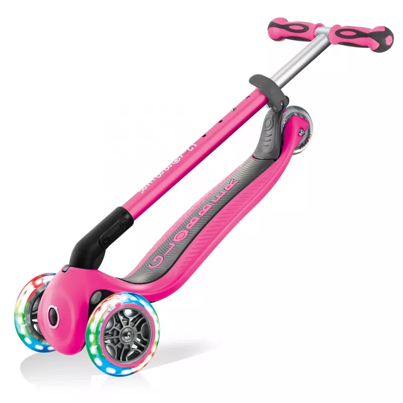 Globber | Monopattino | rosa | Scooter Go Up Deluxe Lights