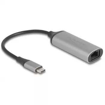 Adattatore per cavo DeLOCK 81570 USB Type-C RJ-45 0,15 m antracite