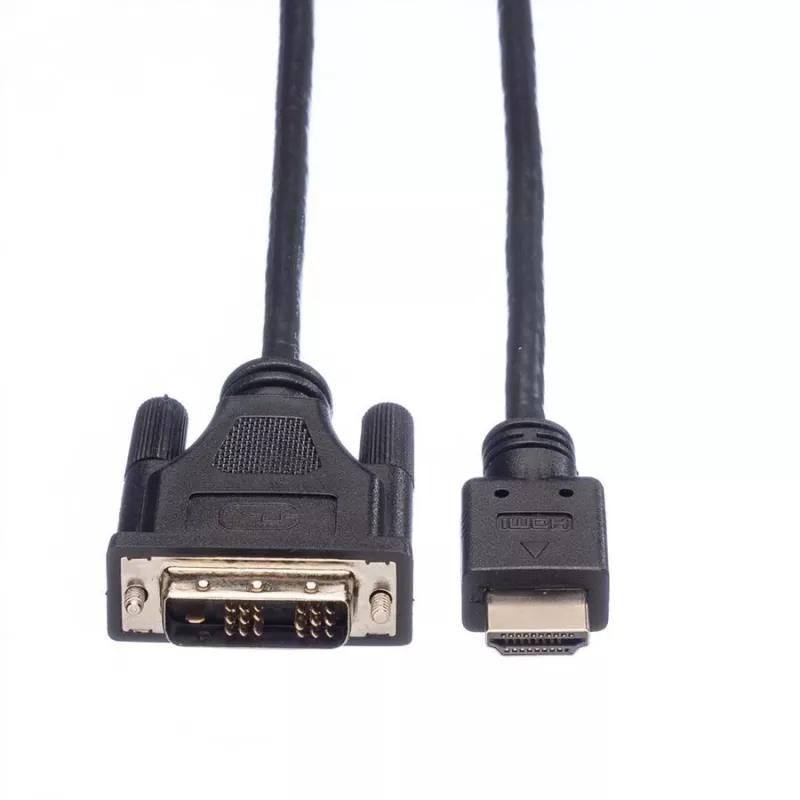 ROLINE Cavo adattatore HDMI a DVI-D (Single Link) - 1,5m - nero (11.04.5516)
