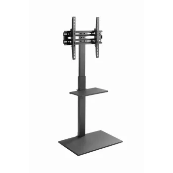 Supporto TV da terra GEMBIRD TVS-55T-02 per TV 32–55 pollici, acciaio, altezza 600 mm, VESA 100x100–400x400, carico massimo 35 kg