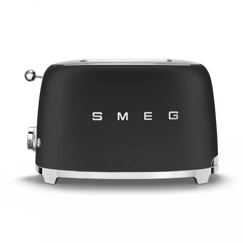 Tostapane Smeg 50's Style TSF01BLMEU 2 fette Nero Acciaio inox