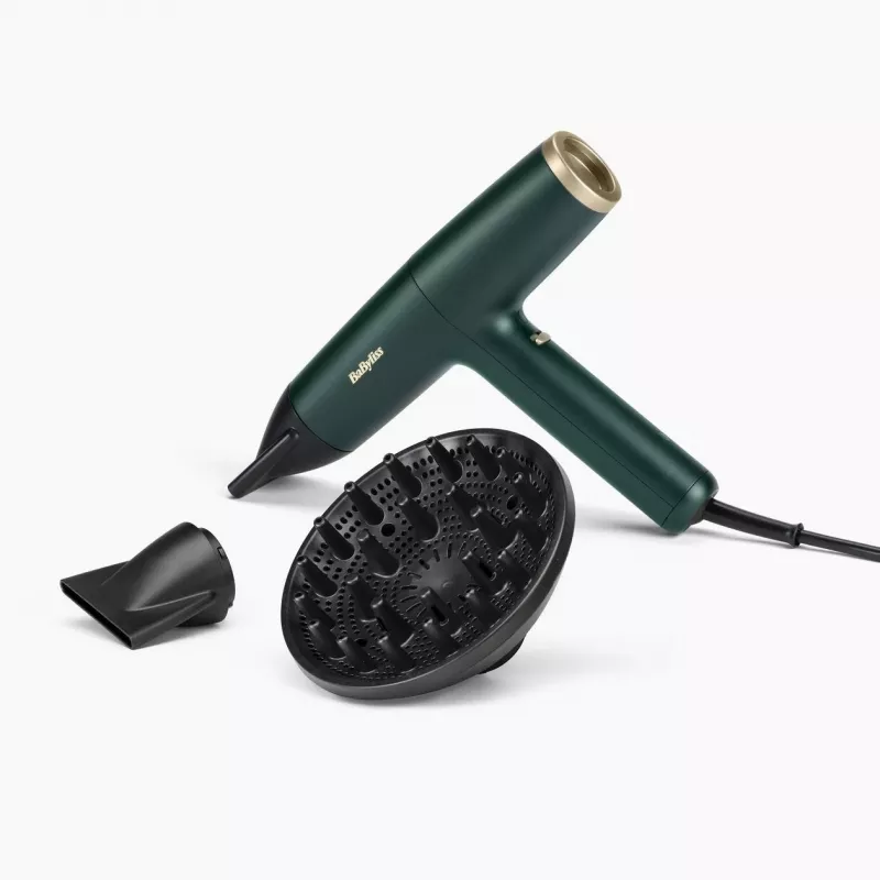 BaByliss Air Power Pro Asciugacapelli 1700 W oro, verde