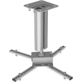 Kindermann Premium 30 - supporto - per proiettore - alluminio - bianco, RAL 9003 - montaggio a soffitto