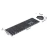 Set tastiera e mouse multi-device nero grigio