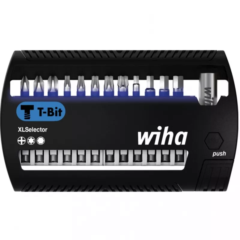 Set di bit Wiha 41831 XLSelector 13 pezzi bit T misti 50 mm