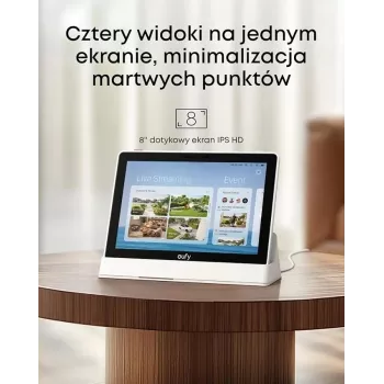 Assistente per la sicurezza domestica Anker Eufy T87A03W1 dispositivo smart nero/bianco