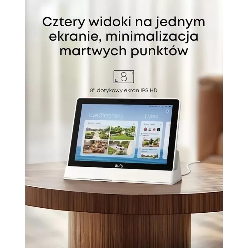 Assistente per la sicurezza domestica Anker Eufy T87A03W1 dispositivo smart nero/bianco