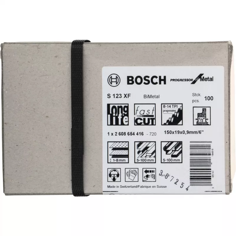 Lama per seghetto alternativo Bosch S 123 XF Progressor for Metal