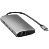 Adattatore multiporta USB-C Satechi 8K con Ethernet V3 space grey (ST-P8KEM)