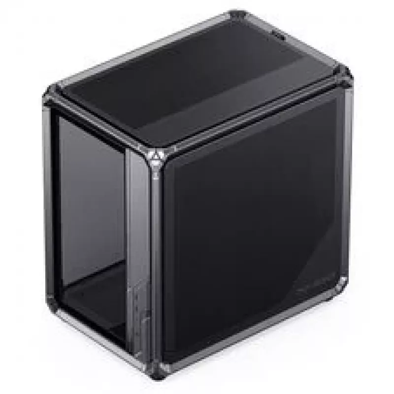 Case per PC Jonsbo X400 Pro ATX midi tower con pannello laterale in vetro temperato, grigio