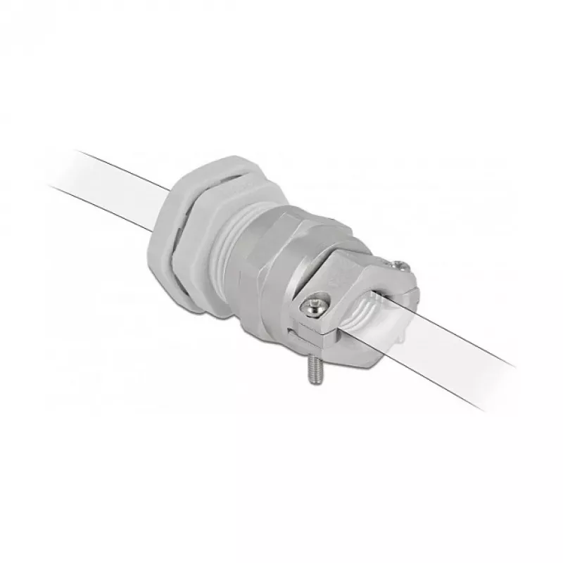Pressacavo DeLOCK 60358 grigio metallo plastica