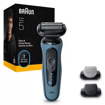 Rasoio elettrico BRAUN Series 5 modello 52-A1650s, azzurro