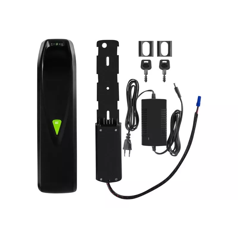 Batteria Green Cell EBIKEGCF01 36V 14500mAh agli ioni di litio nero