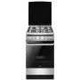 Amica 57GGH5.43HZpMsN(Xx) cucina freestanding gas argento a