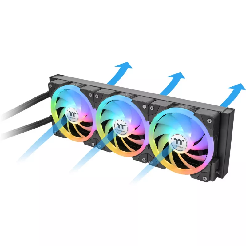 Dissipatore CPU a liquido THERMALTAKE MAGFloe 420 nero radiatore 420mm