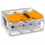 WAGO 221-613 - trasparente - 41 A - 450 V - 22,9 mm - 10,1 mm