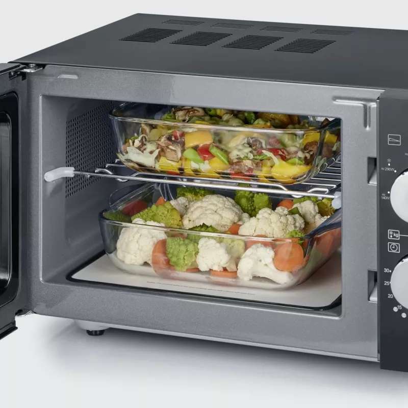 Microonde con grill Severin MW 7762, 800 W, 20 L