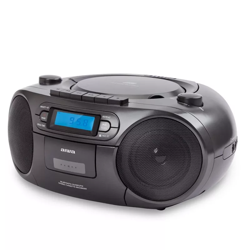 Sistema stereo portatile Aiwa BBTC-550BK Digital 6 W FM PLL nero