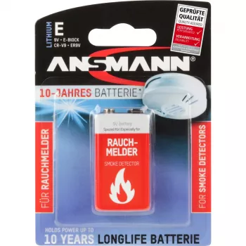 Batteria usa e getta Ansmann 9V litio