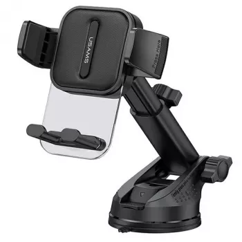 Supporto per cruscotto auto e parabrezza USAMS ZJ072 ZJ072ZJ01 nero – supporto universale per dispositivi