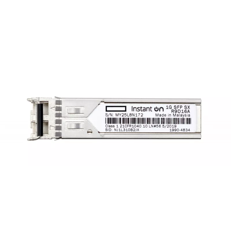 HPE Networking Instant On ricetrasmettitore 1G SFP LC SX per connessioni fino a 500 metri (R9D16A)