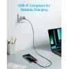 Cavo USB Anker 322 0,9 m USB-C nero
