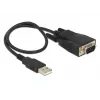 DeLOCK 62958 adattatore USB-RS-232, USB Type-A, nero
