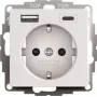 gira SCHUKO alimentatore USB 2f System 55 modello 245927