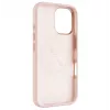 Cover posteriore FIXED per Apple iPhone 16 Liquid Silicone rosa con custodia protettiva sottile MagFlow