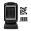 Lettore di codici a barre fisso 1D/2D QOLTEC 50864, sensore LED, USB (con cavo), nero, 145×85×80 mm