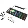 SKILLER SGK50 S4, tastiera da gaming nera, layout DE, Kailh Red